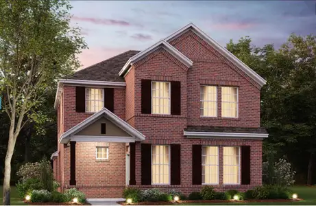 New construction Single-Family house 1000 Western Hills Dr, Crowley, TX 76036 plan Hyacinth - Cottage Series - image