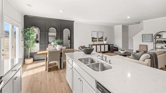 New construction Townhouse house 2504 Acacia Walk, Acworth, GA 30101 plan Sudbury - image