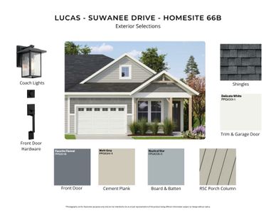 New construction Single-Family house 66 B Suwannee Dr, Inlet Beach, FL 32461 plan Lucas - image
