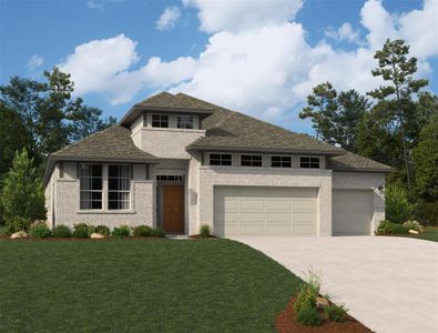 New construction Single-Family house 5211 Old Amber Drive, Richmond, TX 77469 Dominion Homeplan- photo 0