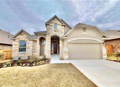 New construction Single-Family house 100 Ridgewell Lp, Georgetown, TX 78633 null- photo 0