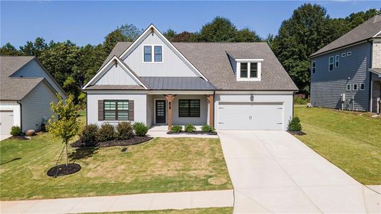 New construction Single-Family house 38 Winding Rose Dr, Hoschton, GA 30548 Noah- photo 0