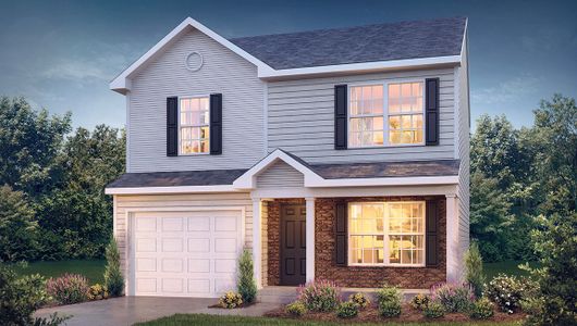 New construction Single-Family house 615 River Trace Lp, Simpsonville, SC 29680 plan Brandon - image