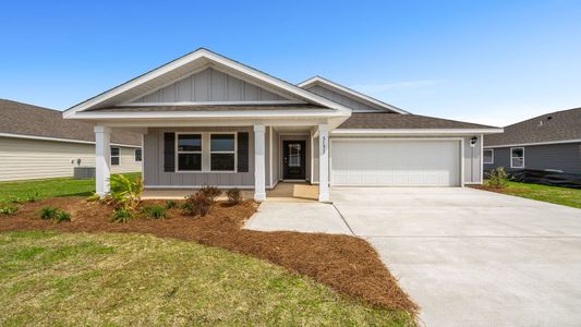 New construction Single-Family house 7298 Big Buck Blvd, Panama City, FL 32409 plan The Lakeside - image