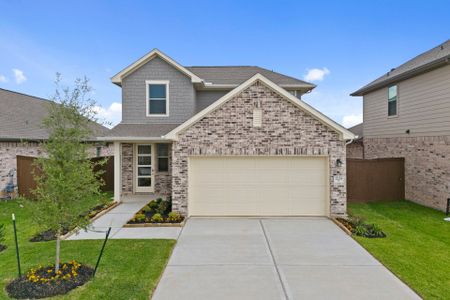 New construction Single-Family house 12138 Barkley Oak Dr, Texas City, TX 77539 plan King - image