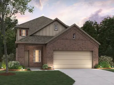 New construction Single-Family house 8024 Butterfield Dr, Sanger, TX 76266 plan Gardenia - 30' Smart Series - image