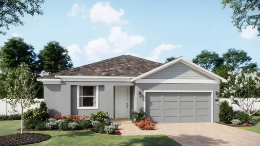 New construction Single-Family house 3888 Triple Crown Lp, Sanford, FL 32773 plan Wellington - image