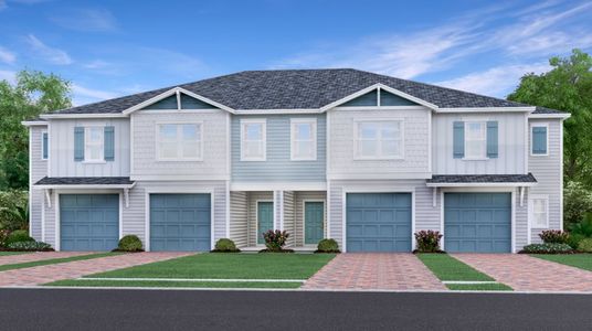 New construction Townhouse house 1672 Garden Grove Ct, Jacksonville, FL 32211 null- photo 0