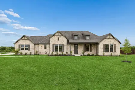 New construction Single-Family house 411 Wagon Trl, Waxahachie, TX 75165 plan Cerro - image