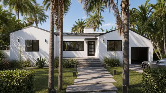 New construction Single-Family house 740 Ne 83Rd St, Miami, FL 33138 - image