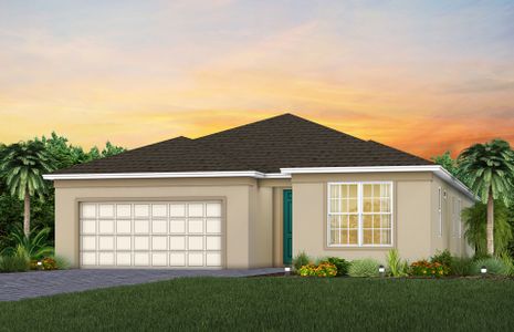 New construction Single-Family house 5667 Flame Vine Wy, St. Cloud, FL 34771 plan Concord - image