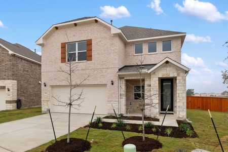 New construction Single-Family house 1800 Davee Pl, Georgetown, TX 78633 plan Knox - image