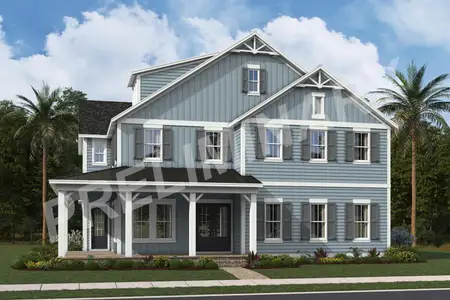 New construction Single-Family house 7602 Sw Hosford St, Palm City, FL 34990 plan Barberton - image