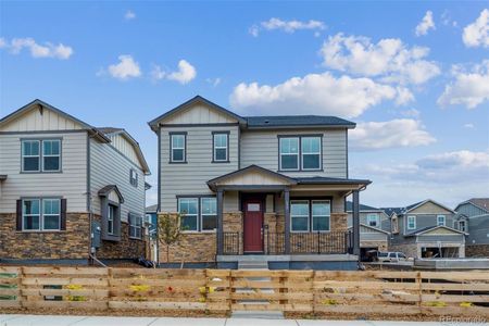 New construction Single-Family house 22253 E 6Th Pl, Aurora, CO 80018 ELBERT- photo 0