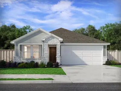 New construction Single-Family house 12413 Saint Thomas Dr, Del Valle, TX 78617 plan The Hughes (841) - image