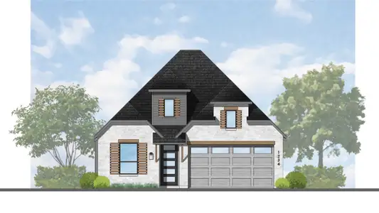 New construction Single-Family house 11713 Canopy Trl, Justin, TX 76247 plan Jensen - image
