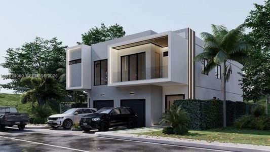New construction Duplex house 610 Nw 25Th Ct, Miami, FL 33125 - image