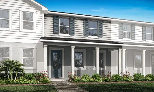New construction Townhouse house 2959 Camellia Flower St, Apopka, FL 32703 plan Aurora - image