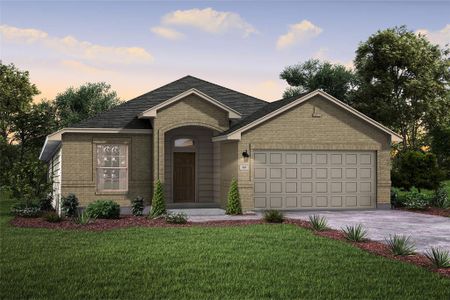 New construction Single-Family house 2343 Ridgewood Drive, West Columbia, TX 77486 Aspen- photo 0