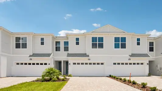 New construction Townhouse house 31542 Azure Beach Dr, San Antonio, FL 33576 plan Aruba - image