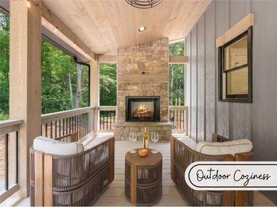 New construction Single-Family house 184 Mountain Laurel Rdg, Mineral Bluff, GA 30559 - image