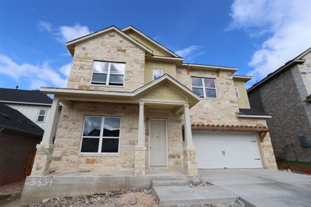 New construction Single-Family house 3639 Prosper Rd, Leander, TX 78641 Bonnell II- photo 0