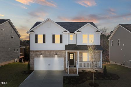 New construction Single-Family house 300 Bridle Brook Wy, Fuquay Varina, NC 27526 plan Hampton - image