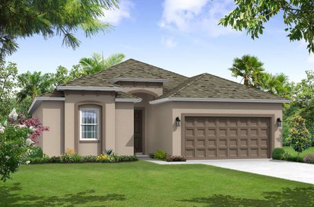 New construction Single-Family house 34958 Mulrion Dr., Zephyrhills, FL 33541 Sweetwater- photo 0