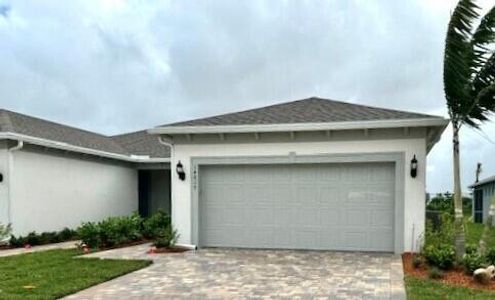 New construction Single-Family house 14017 Sw Gingerline Drive, Port Saint Lucie, FL 34987 Ellenwood- photo 0