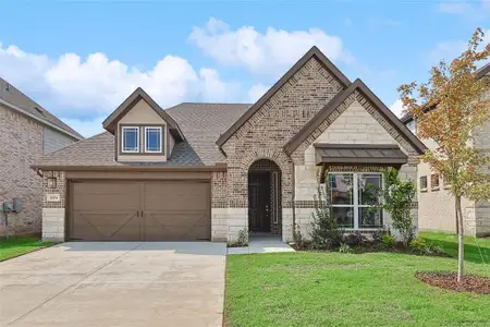 New construction Single-Family house 1124 Rosebay Drive, Justin, TX 76247 Oleander- photo 0