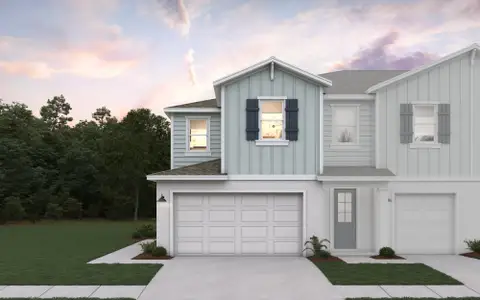 New construction Townhouse house 31661 Ocean Breeze Dr, San Antonio, FL 33576 plan The Seabreeze - image