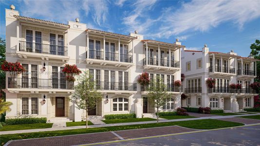 New construction Townhouse house 915 Palermo Ave, Unit 7, Coral Gables, FL 33134 null- photo 0