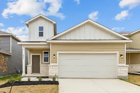 New construction Single-Family house 9875 Chavaneaux Lndg, San Antonio, TX 78221 plan Riley - 2511 - image