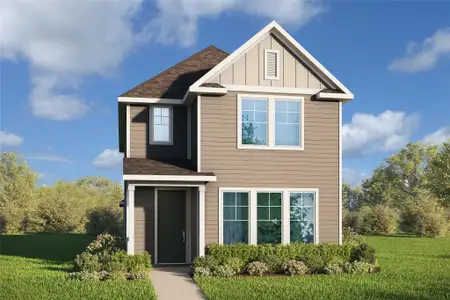 New construction Single-Family house 211 Tribute Blvd, Taylor, TX 76574 plan Trinity - image