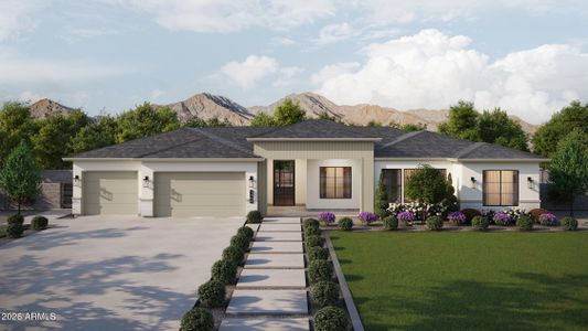 New construction Single-Family house 2744 W Foxtrot Trl, Queen Creek, AZ 85144 - image