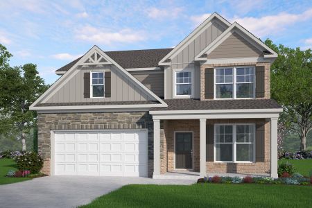 New construction Single-Family house 8150 Rivertown Rd, Fairburn, GA 30213 plan Heron Cottage - image