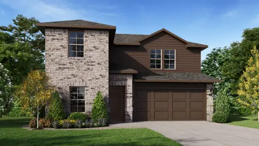 New construction Single-Family house 5313 Legends Wy, Krum, TX 76249 plan Mitchell - image