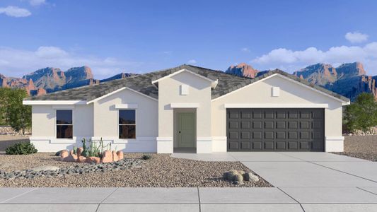 New construction Single-Family house 12024 E Marigold Lane, Florence, AZ 85132 - photo 0