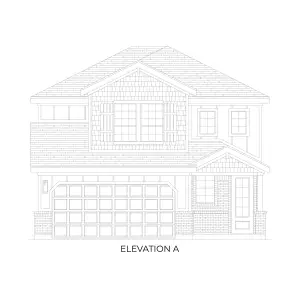 New construction Single-Family house 3121 Miller Rd, Midlothian, TX 76065 plan Truman 2FS - image