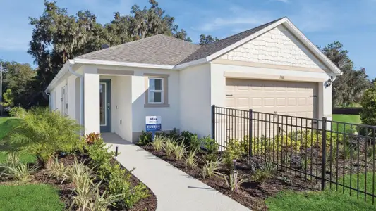 New construction Single-Family house 194 Bull Frog Ln, Umatilla, FL 32784 plan ALLEX - image