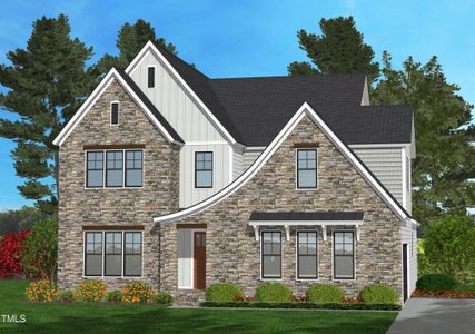 New construction Single-Family house 8721 Little Deer Ln, Raleigh, NC 27613 - image
