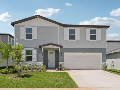 New construction Single-Family house 12589 Homeland Dr, Dade City, FL 33525 plan Marigold - image