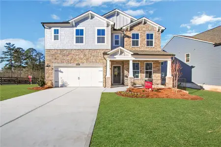 New construction Single-Family house 742 Crossroad Ct Sw, Powder Springs, GA 30127 - image