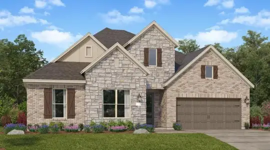 New construction Single-Family house 30950 Vintage Creek Ln, Fulshear, TX 77441 plan Olympus - image