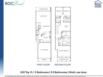 New construction Single-Family house Houston, TX 77008 plan The ROCbrook - image