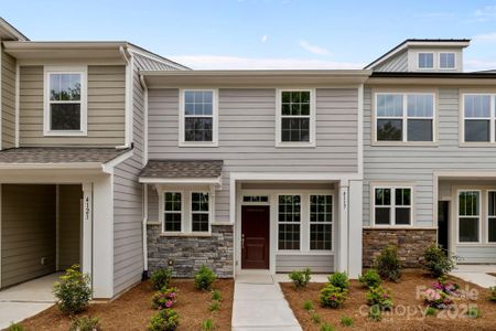 New construction Townhouse house 4117 Walking Ridge Rd, Charlotte, NC 28208 plan Rochester - image