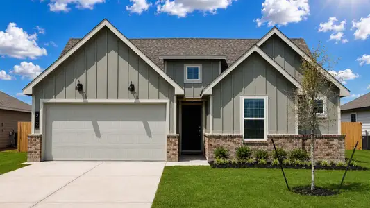 New construction Single-Family house 317 Combine Rd, Snook, TX 77878 plan Bellvue - image