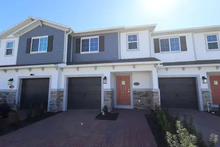 New construction Townhouse house 4152 Campsite Lp, Orlando, FL 32824 plan San Jose - image