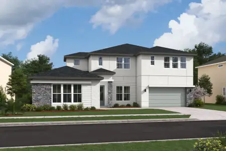 New construction Single-Family house 1324 Turkey Trot Ln, New Smyrna Beach, FL 32168 plan Little Rock - image
