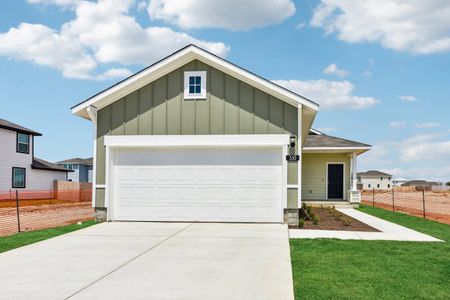 New construction Single-Family house 330 Golden Paint Trl, Liberty Hill, TX 78642 plan Cascade 1230 - image
